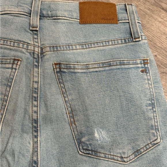 Madewell The Perfect Vintage Straight Jean Ripped Edition size 26 - Picture 7 of 8